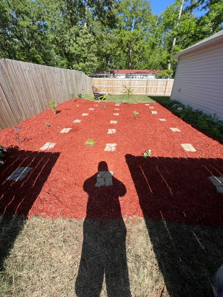 Custom landscape design in Benton, AR by E&P Lawn and Landscaping