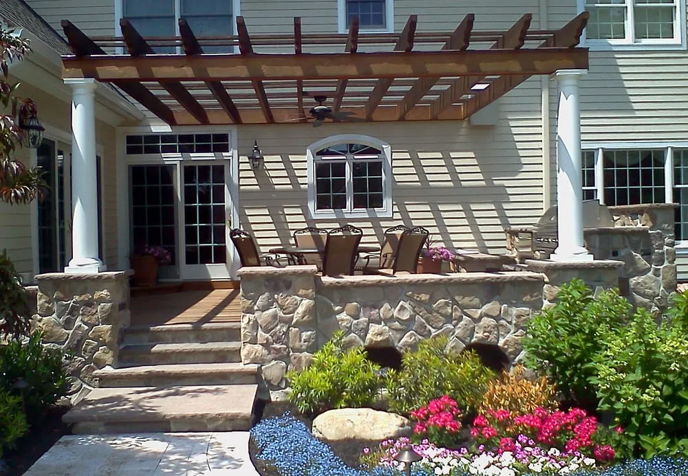 Professional landscape installation in Bridgewater, NJ by Epic Land Design