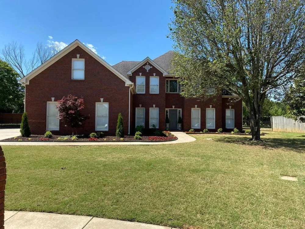 Custom garden landscaping in Cleveland, AL by Epic Landscape