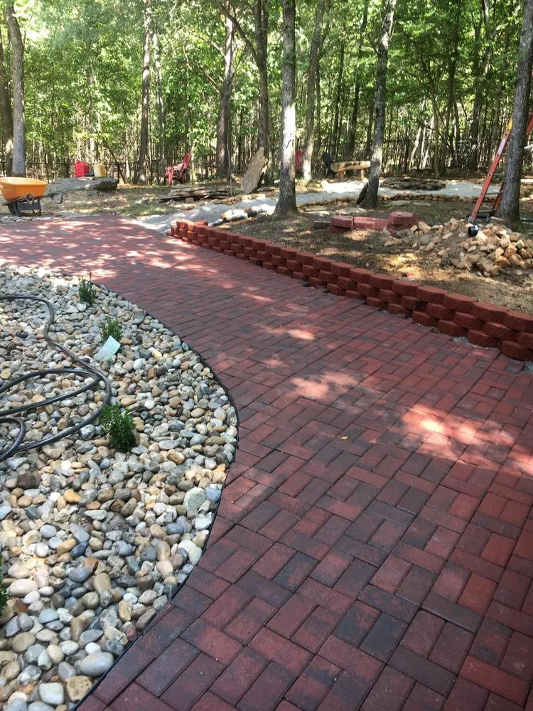 Professional landscape installation in Cleveland, AL by Epic Landscape