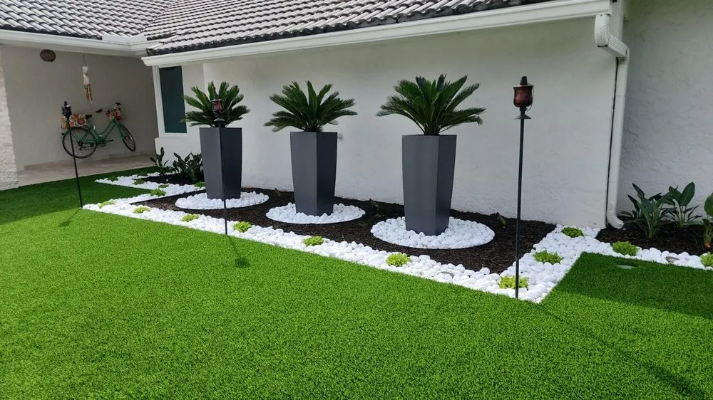 Professional landscape installation in Southwest Ranches, FL - Epic Landscaping