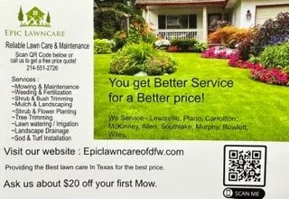 Expert yard maintenance in Carrollton, TX - Epic Lawn Care Of DFW