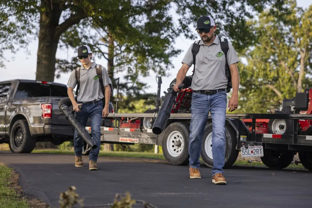 Expert yard cleanup service with custom design in Moscow Mills, MO by Epic Lawns