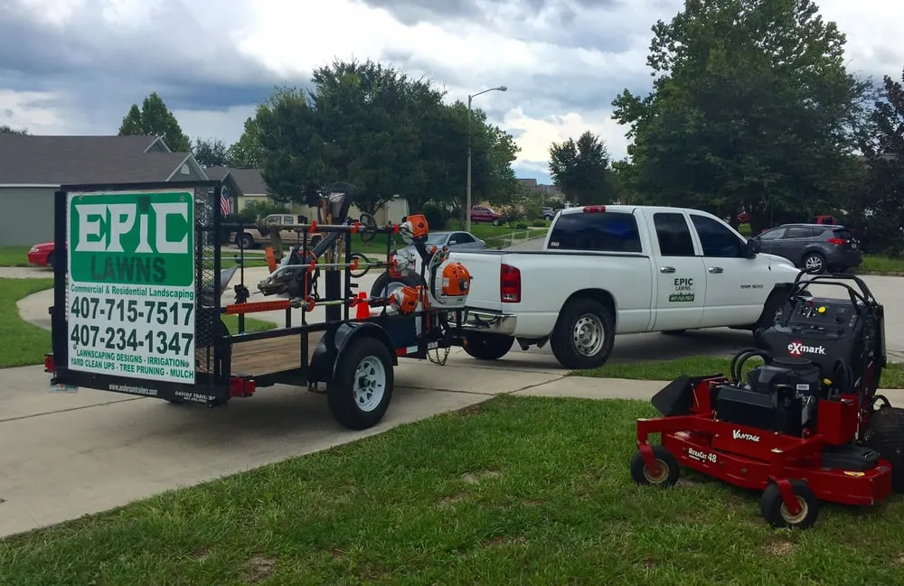 Custom landscape installation for year-round maintenance across Orlando, FL - Epic Lawns