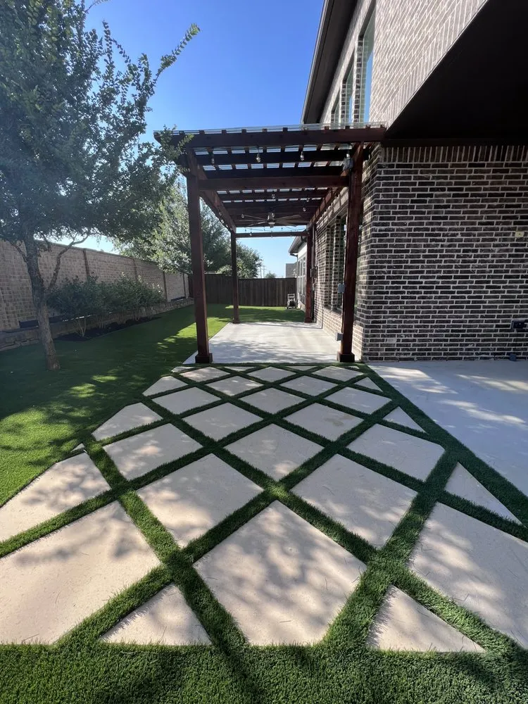 Custom lawn care service for outdoor upgrades in Dallas, TX by Epic Turf & Landscapes