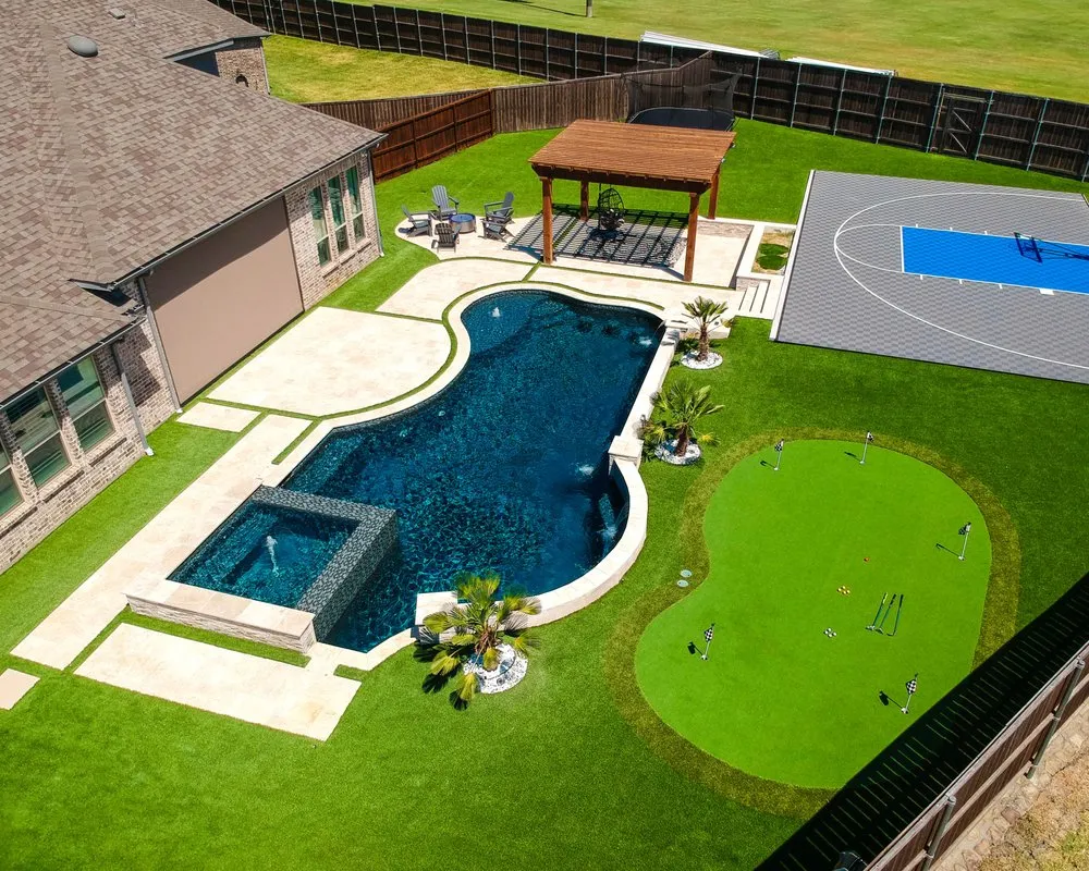 Local yard cleanup service with custom design across Dallas, TX - Epic Turf & Landscapes