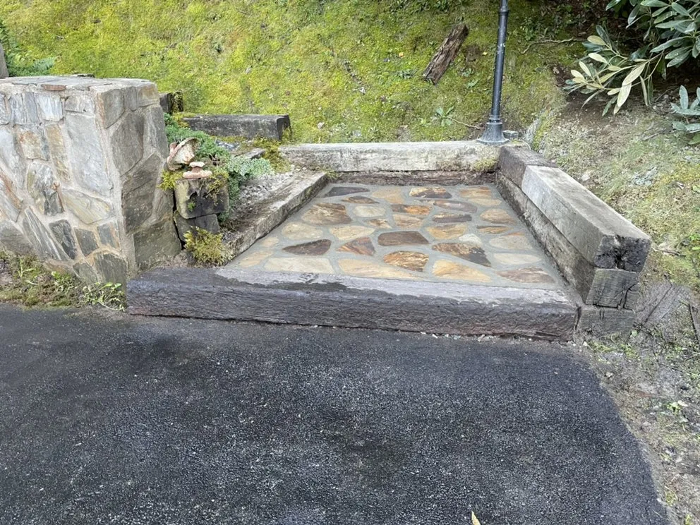 Local residential landscaping for year-round maintenance in Asheville, NC by Epilef Stonework & Landscaping