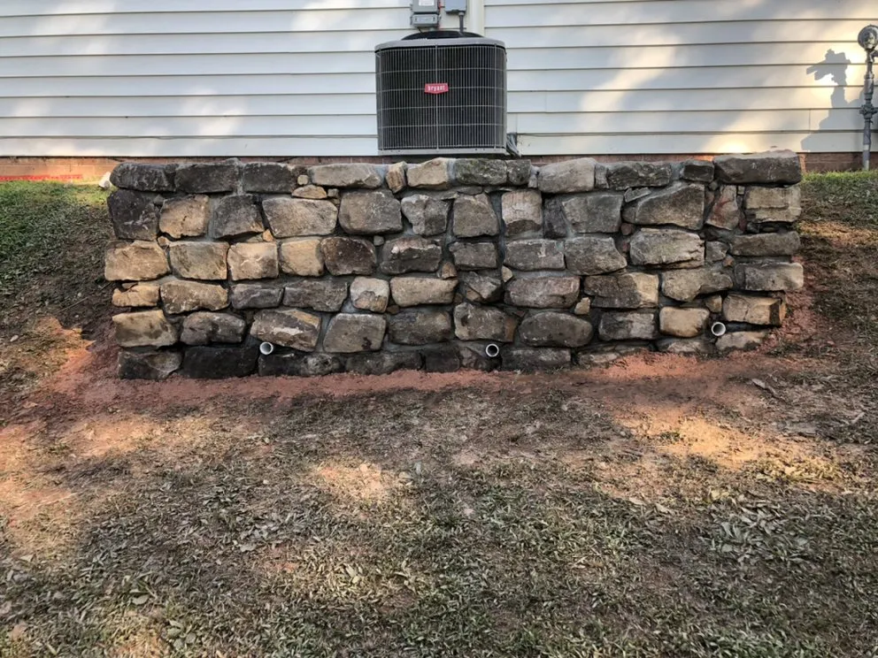 Custom lawn mowing service with custom design across Asheville, NC - Epilef Stonework & Landscaping