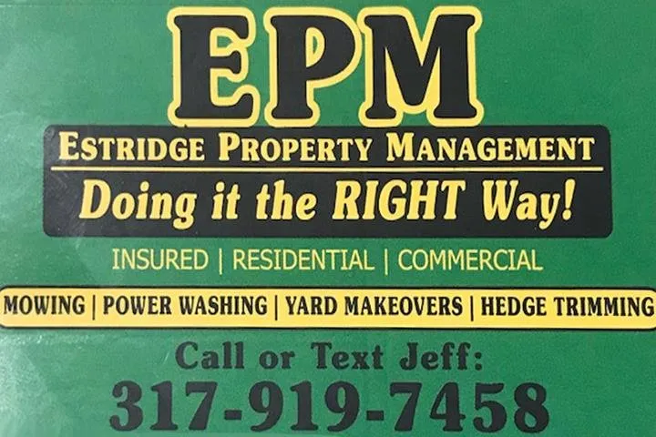 Custom landscape installation with custom design in Greenfield, IN by E.P.M - Estridge Property Management