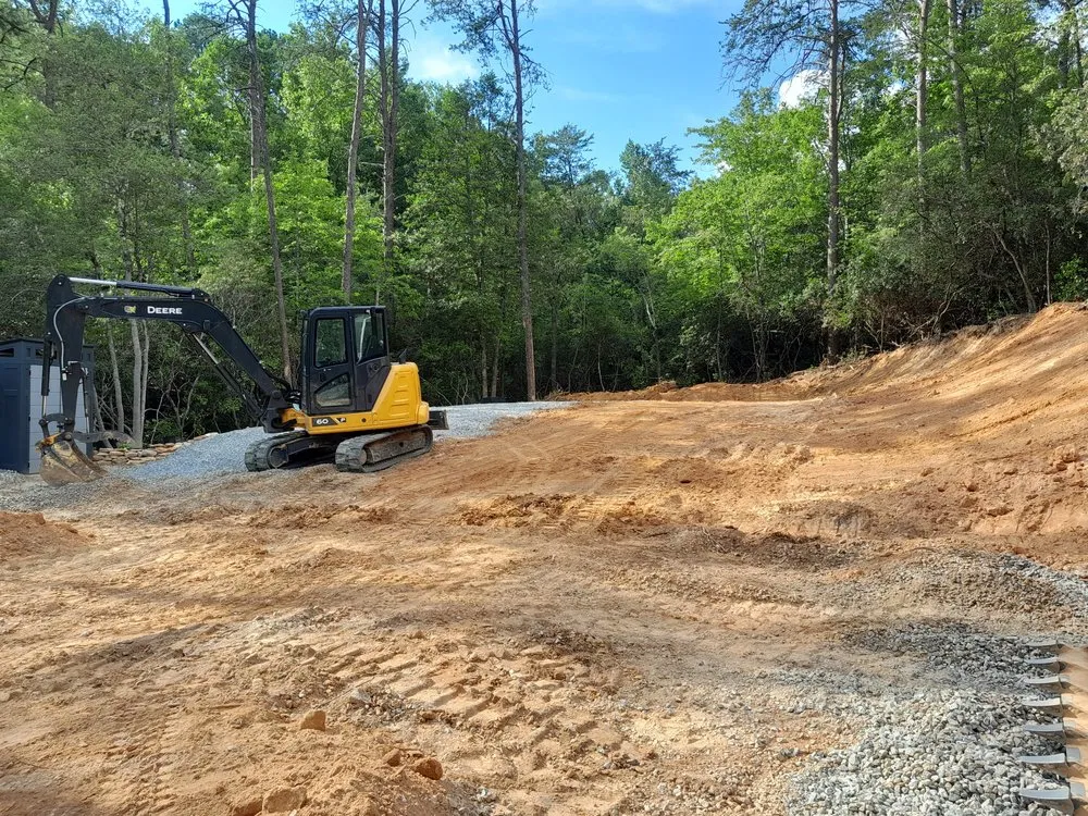 Local landscaping services with custom design across Sunset, SC - Epps Grading