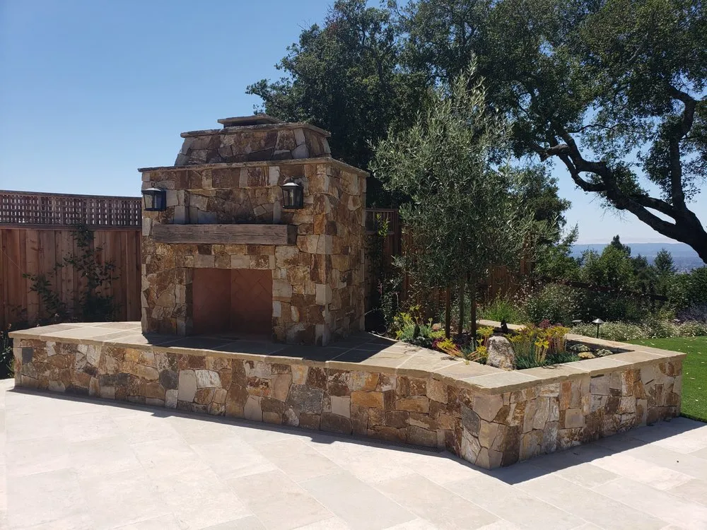 Professional yard cleanup service with custom design in Petaluma, CA by Equinox Landscape