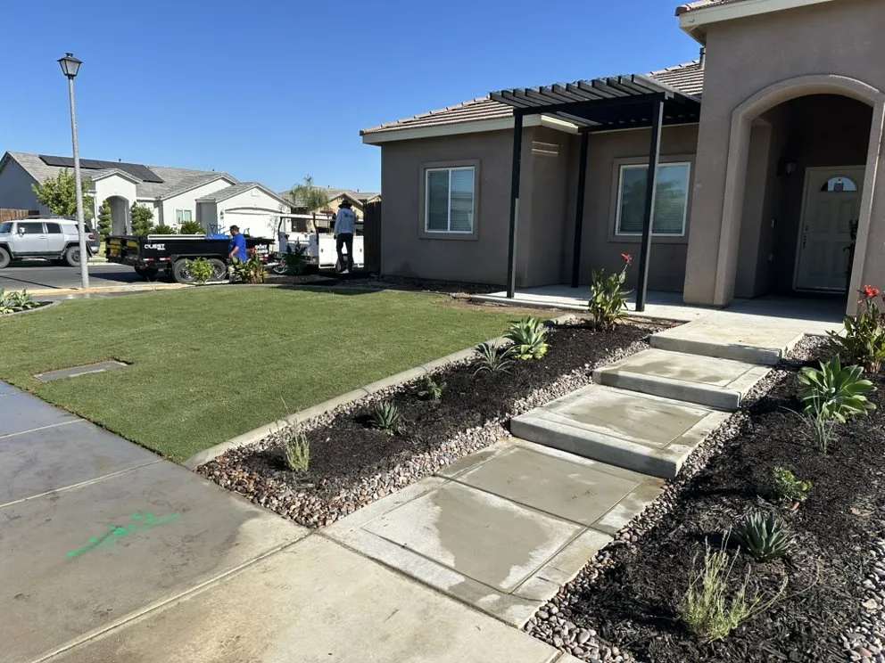 Professional landscaping services with custom design in Bakersfield, CA by Equity Landscapes