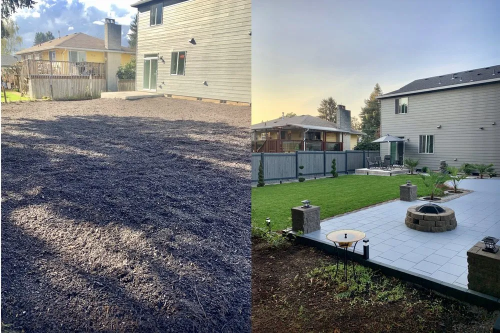 Custom yard cleanup service in Portland, OR by ER BLINI Landscaping
