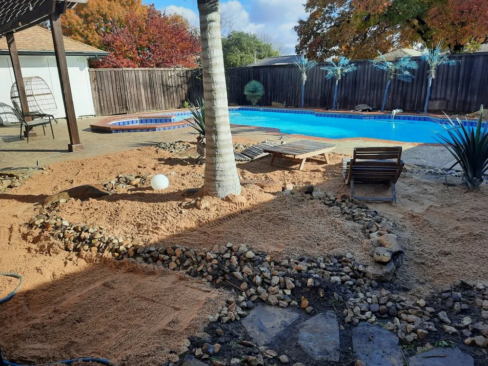 Custom residential landscaping in Plano, TX - ER Mowing