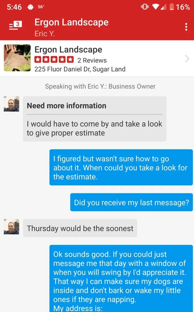 Top-rated lawn mowing service for homes across Sugar Land, TX - Ergon Landscape