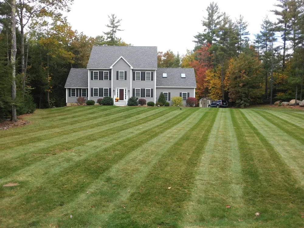 Top-rated garden landscaping for homes in Hampstead, NH by Erhardt and Shallow Landscaping
