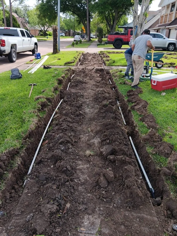 Local outdoor landscaping in Houston, TX by Eri Landscaping