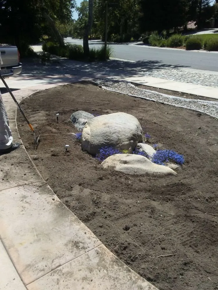 Local landscape design in Pomona, CA by Eric Ellis Yard & Handyman Services