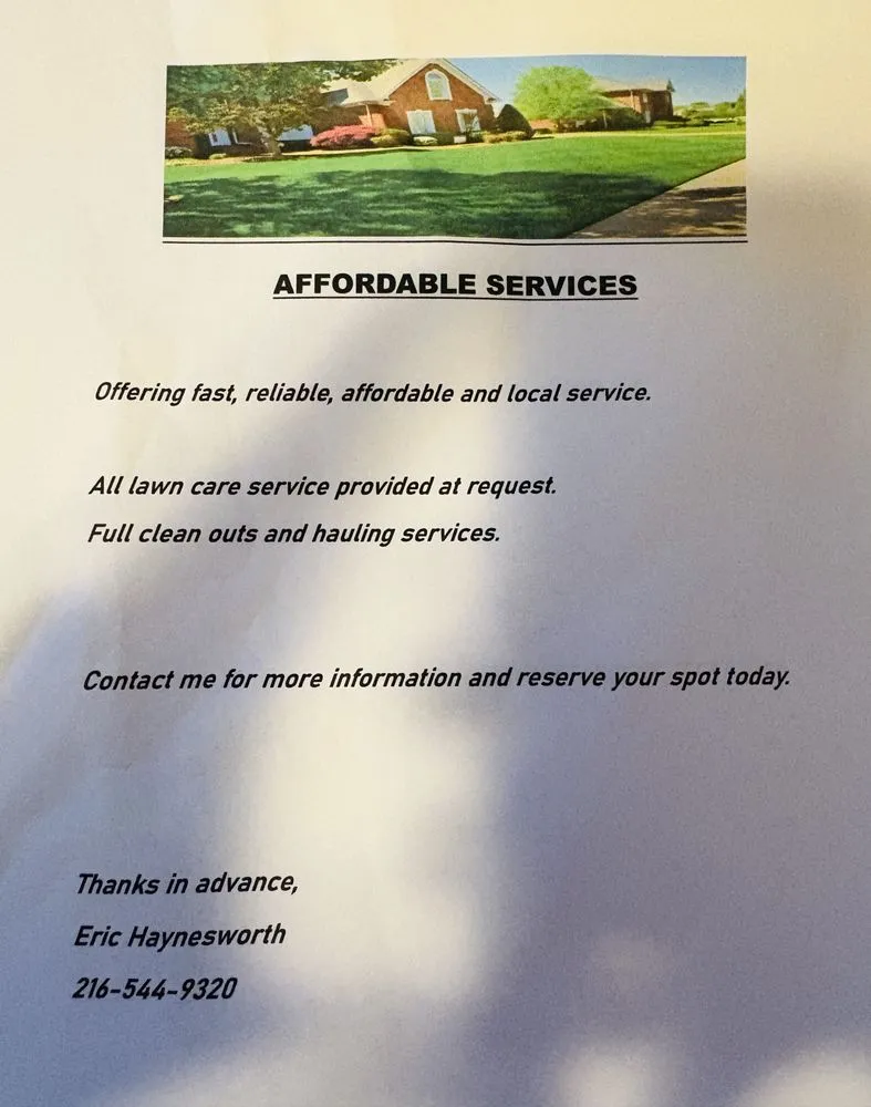 Trusted yard cleanup service in Cleveland, OH by Eric Haynesworth