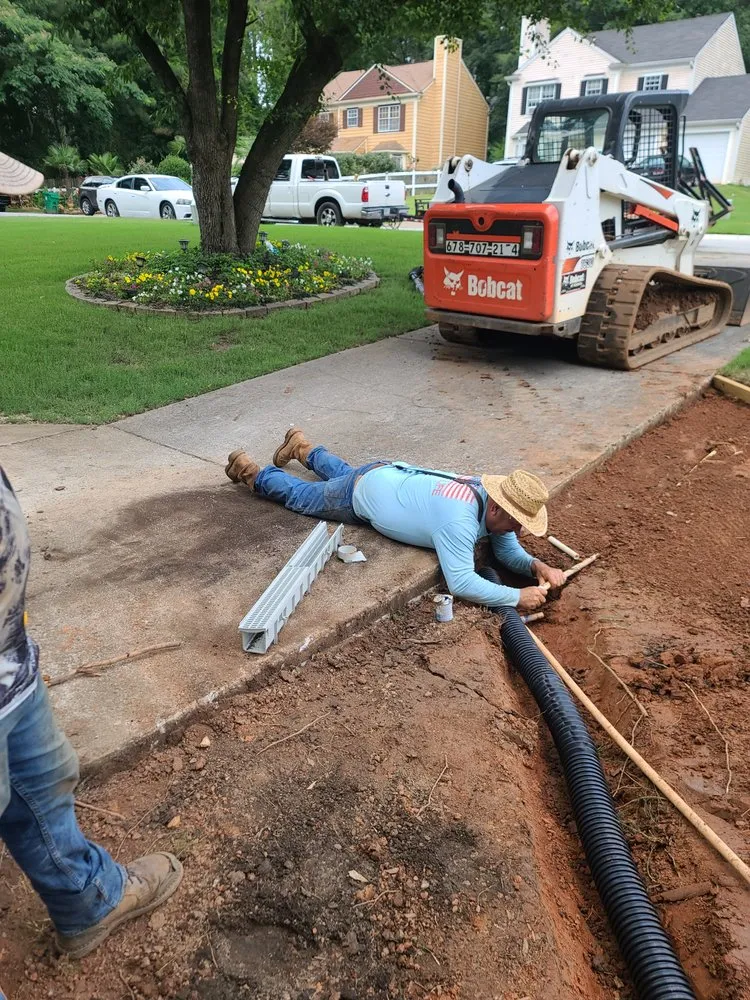 Professional lawn care service in Loganville, GA - Eric land leveling and landscape