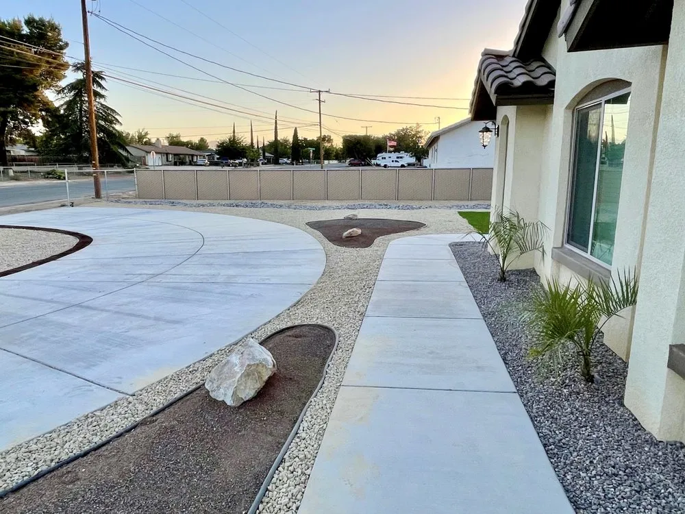Custom landscape design in Apple Valley, CA - Eric O’Brien Landscaping