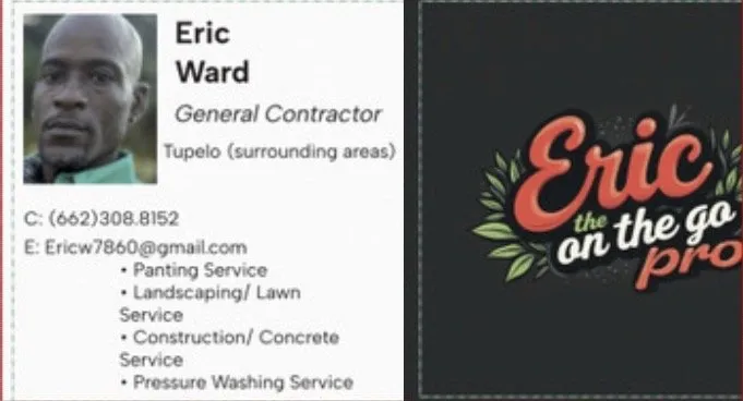 Trusted landscaping services near you in Pontotoc, MS by Eric On The Go Pro