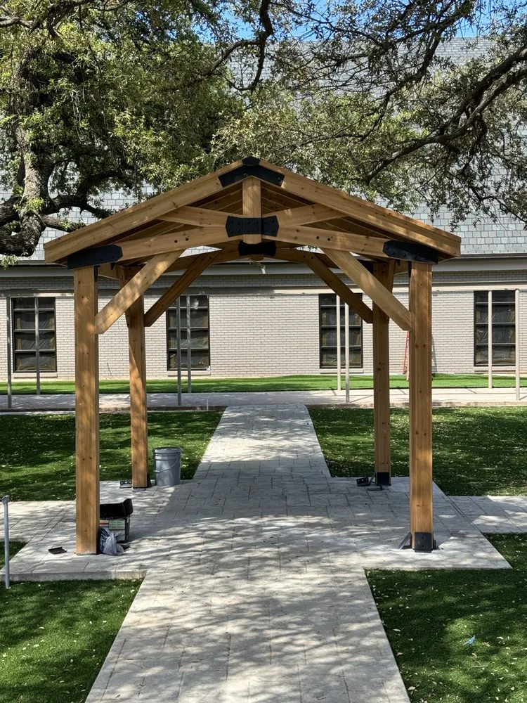 Custom landscape installation for residential properties across Abilene, TX - Eric The Great Landscaping