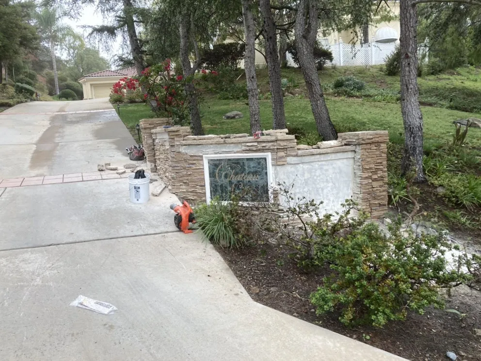 Affordable landscape design for residential properties across Vista, CA - Eric The Mason Handyman