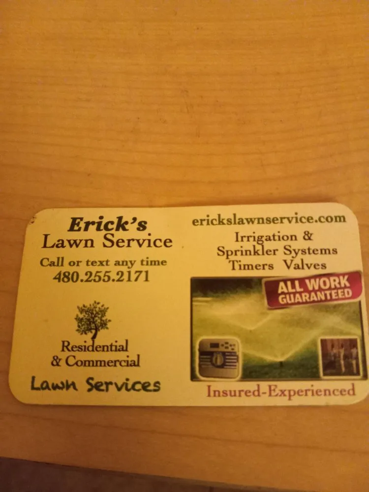 Top-rated landscaping services for beautiful yards across Chandler, AZ - Erick Lawn Service