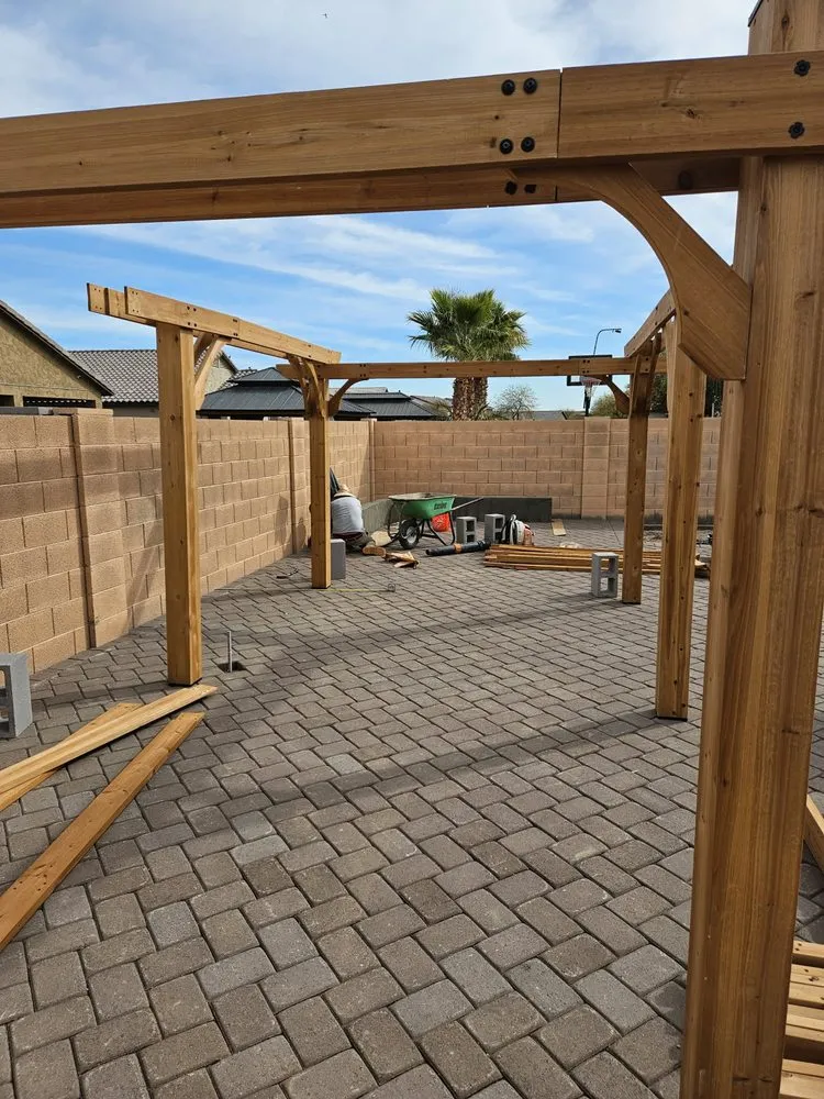 Top-rated outdoor landscaping for year-round maintenance in Maricopa, AZ by Erick's Lawn Maintenance