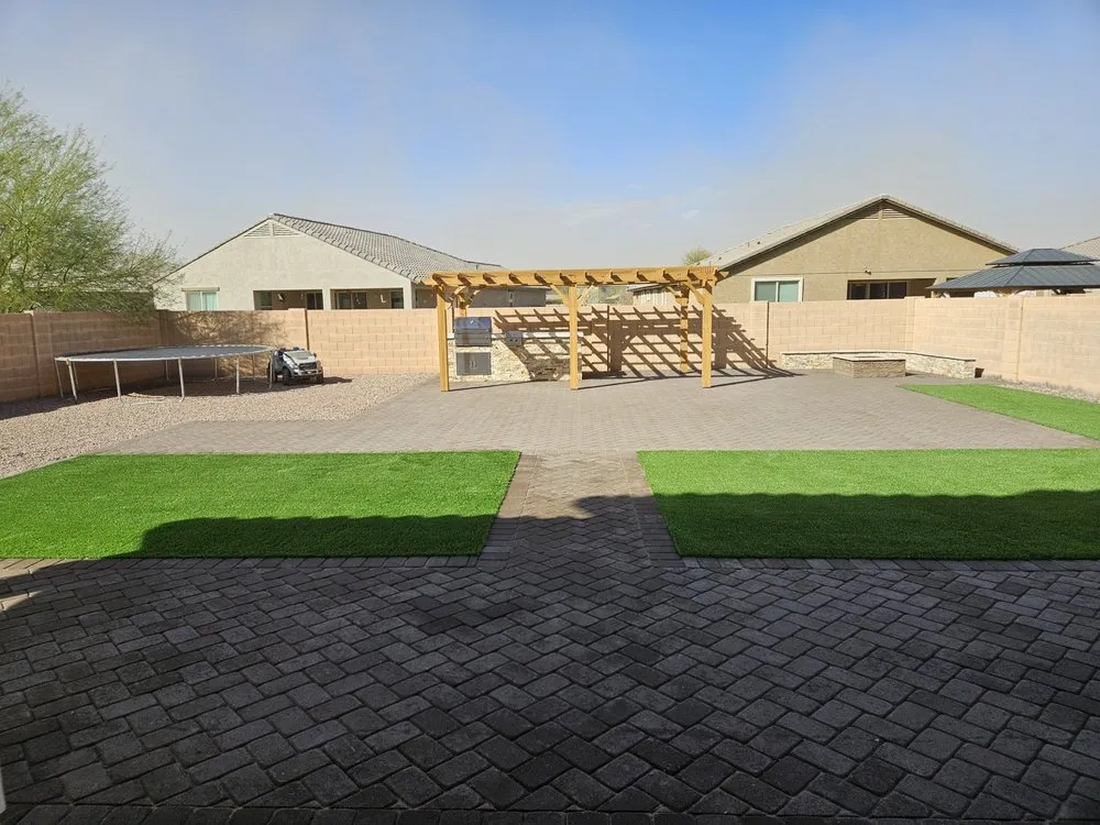 Reliable outdoor landscaping for homes across Maricopa, AZ - Erick's Lawn Maintenance