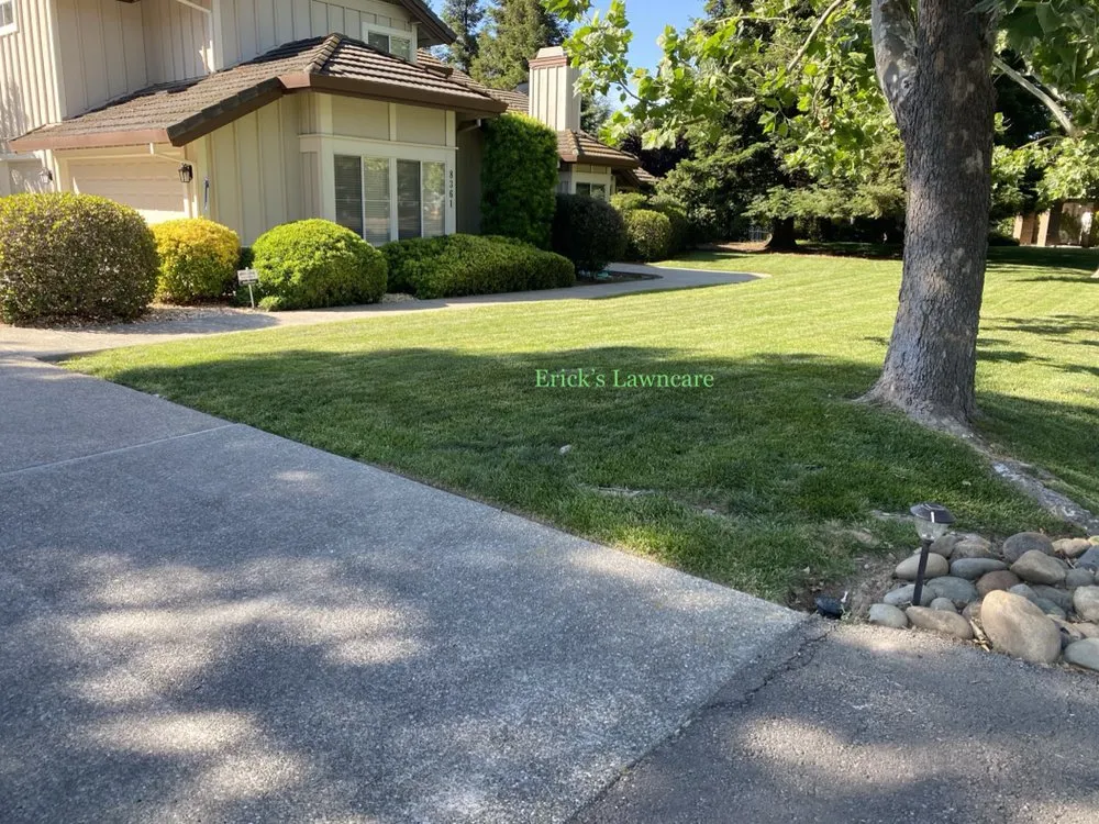 Top-rated landscape design in Elk Grove, CA by Erick's lawncare