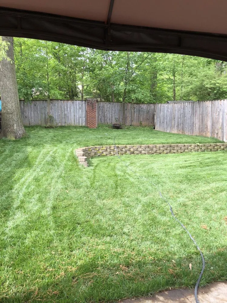 Professional yard cleanup service with custom design in Fairfax, VA by Erickson Landscaping