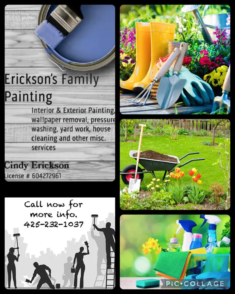 Affordable garden landscaping experts serving Snohomish, WA - Erickson’s Family Painting & Services