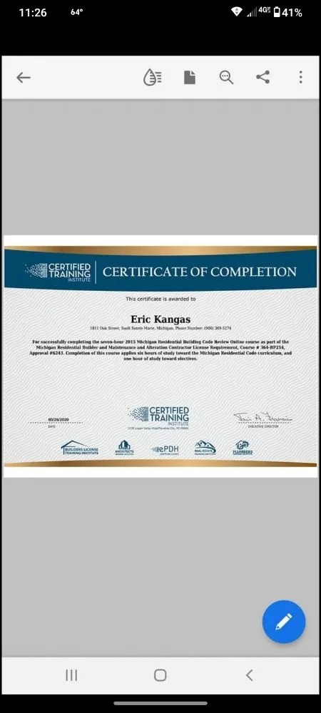 Professional lawn mowing service for outdoor upgrades in L'Anse, MI by Eric's Custom Carpentry Masonry Landscaping Maintenance Handyman
