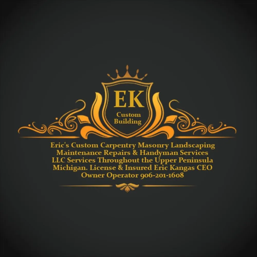 Expert residential landscaping near you in L'Anse, MI by Eric's Custom Carpentry Masonry Landscaping Maintenance Handyman