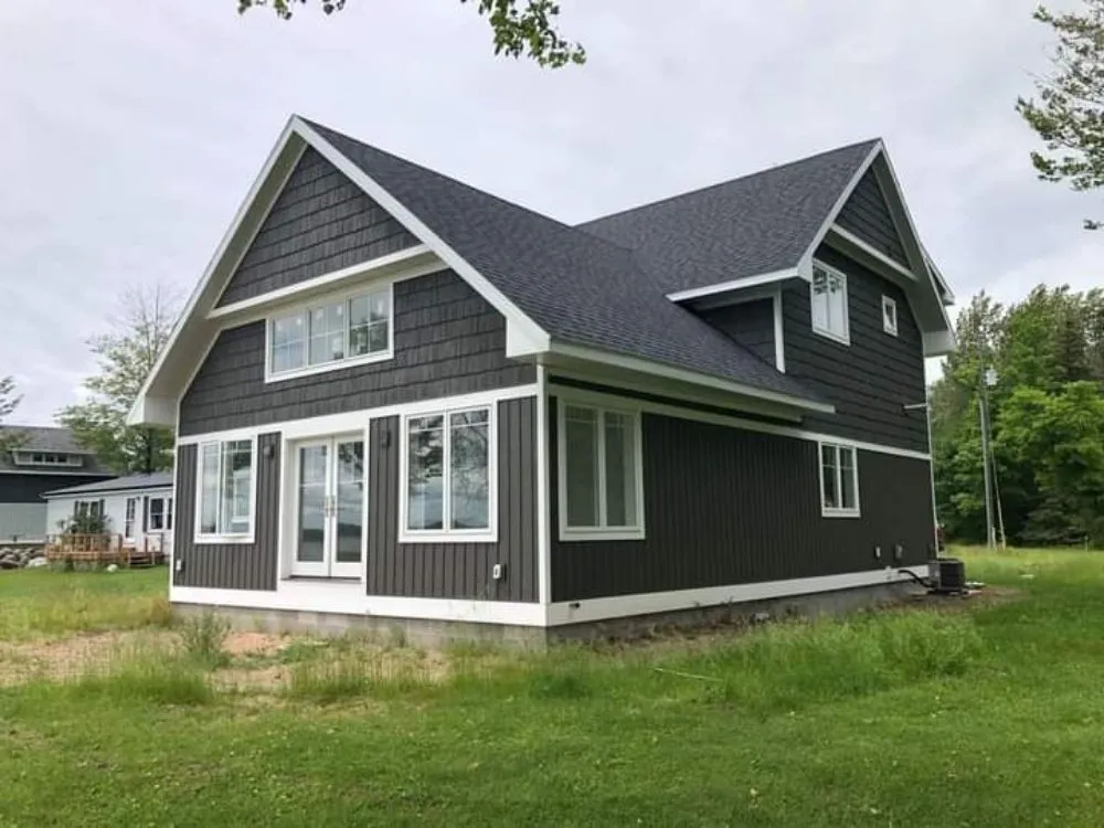 Affordable garden landscaping with custom design across L'Anse, MI - Eric's Custom Carpentry Masonry Landscaping Maintenance Handyman