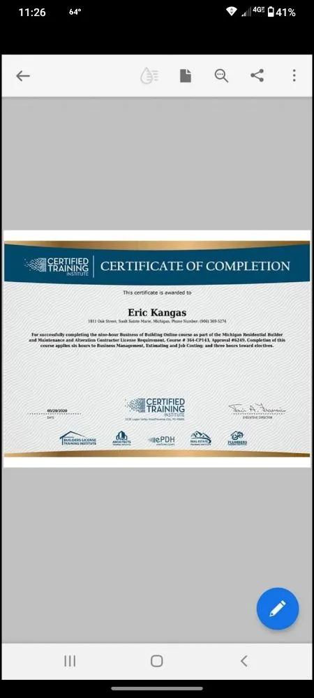 Top-rated landscape installation in L'Anse, MI by Eric's Custom Carpentry Masonry Landscaping Maintenance Handyman
