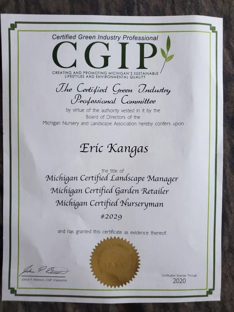 Professional residential landscaping near you in L'Anse, MI by Eric's Custom Carpentry Masonry Landscaping Maintenance Repairs