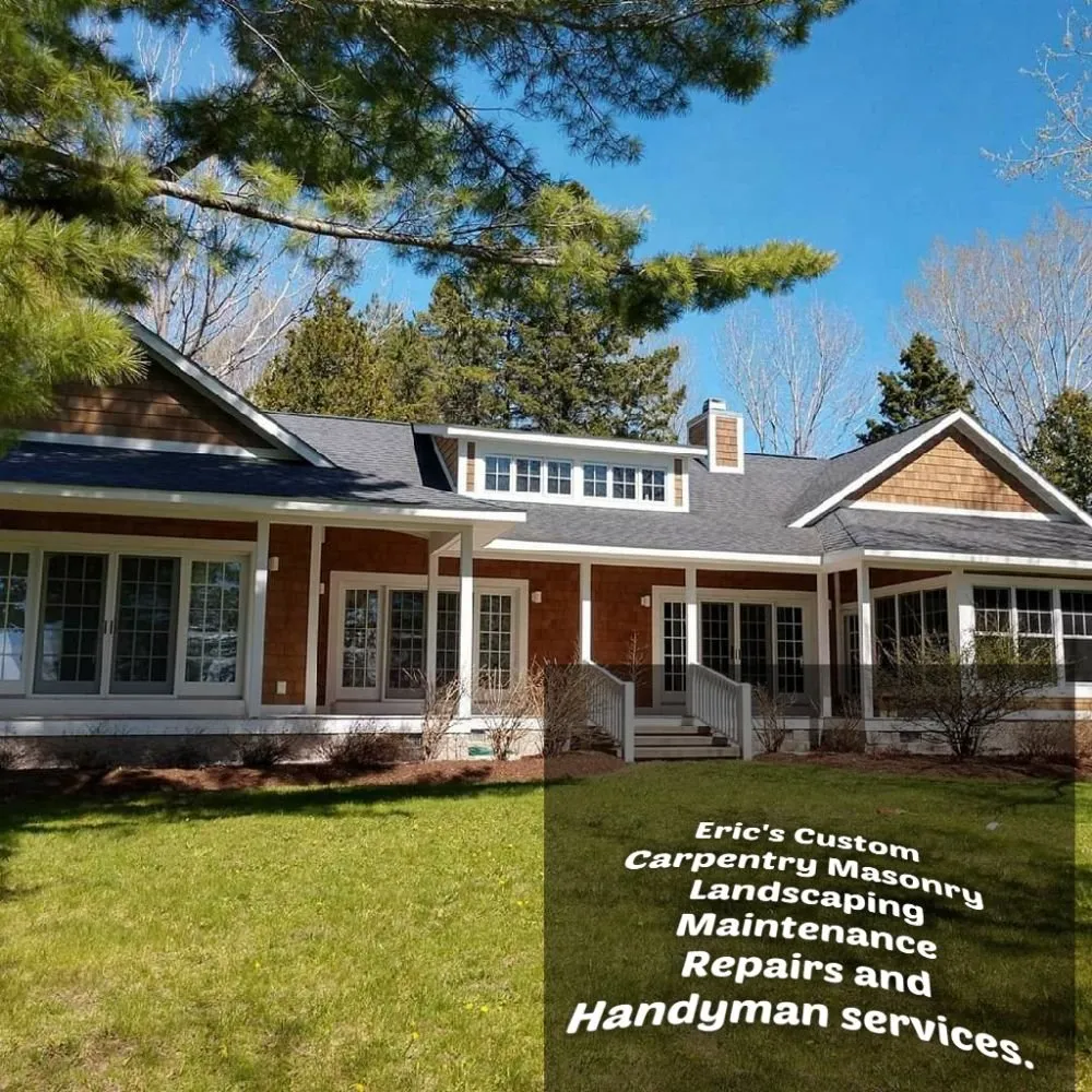 Reliable landscape installation for outdoor upgrades across L'Anse, MI - Eric's Custom Carpentry Masonry Landscaping Maintenance Repairs