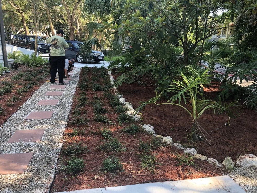 Custom residential landscaping for homes across Land O Lakes, FL - Eric's Handyman Services