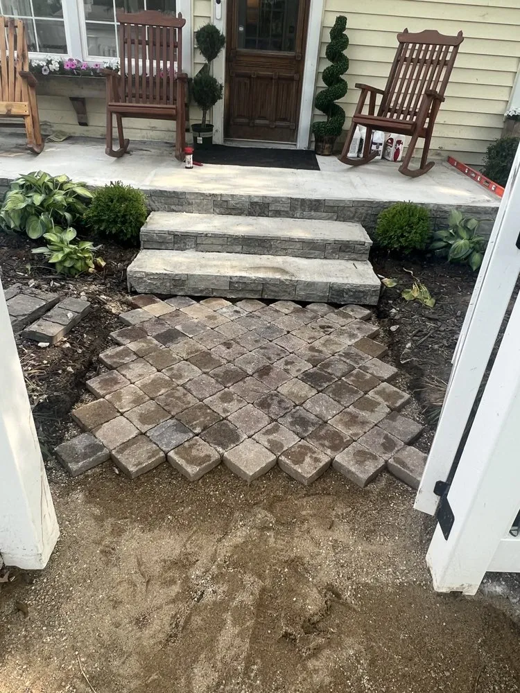 Expert landscape installation in Milford, IN by Eric's Home Repair And Landscaping