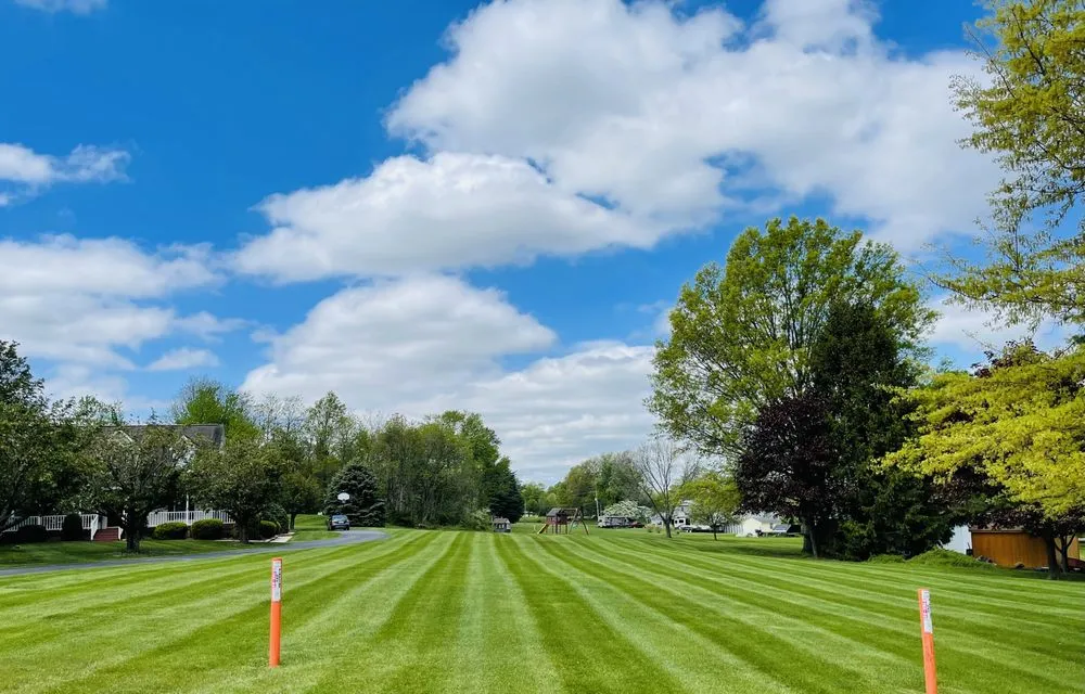Local lawn mowing service for homes in Gilbertsville, PA by Eric's Landscaping