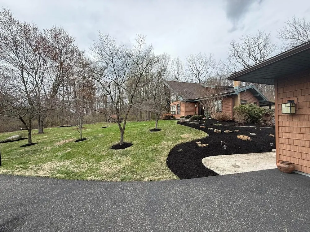 Local yard cleanup service for outdoor upgrades in Gilbertsville, PA by Eric's Landscaping