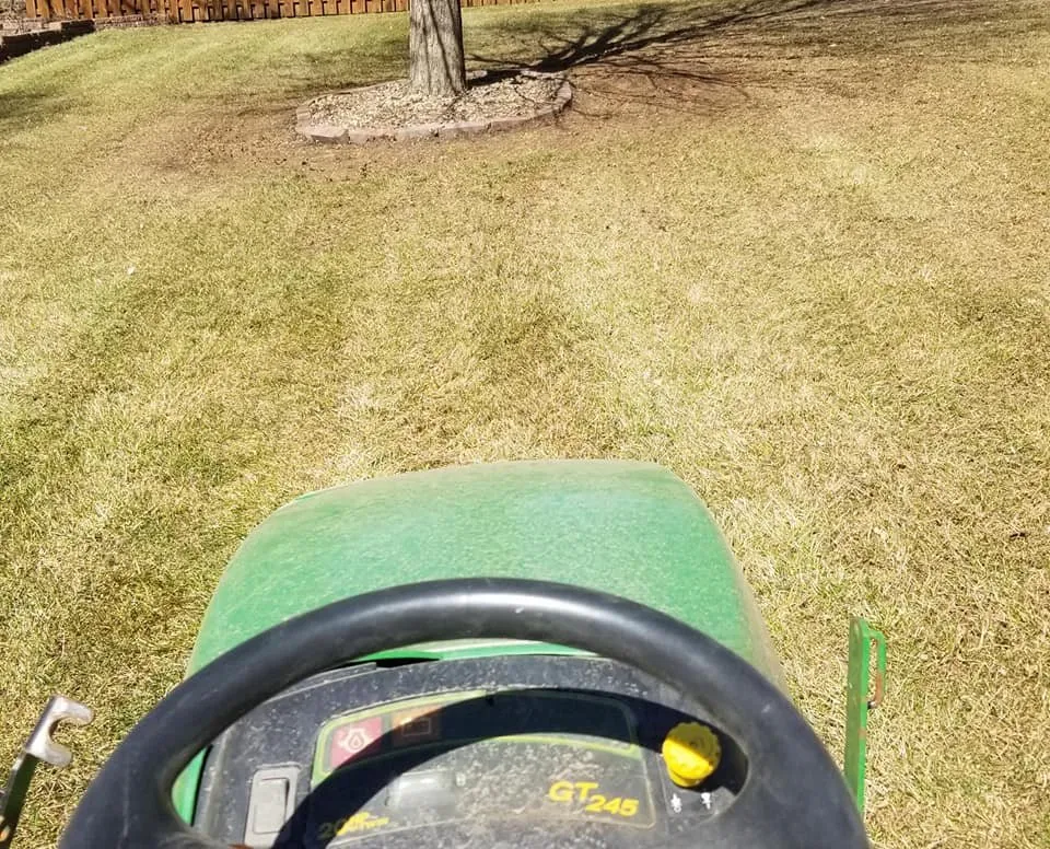 Custom landscape design in Urbandale, IA by Eric's Mow N Guy