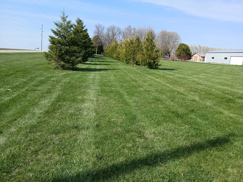 Affordable outdoor landscaping with custom design in Hayfield, MN by Eric’s Outdoor Services