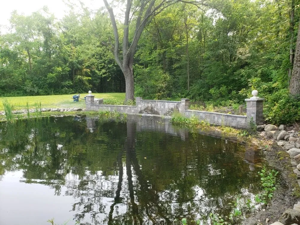 Professional landscaping services in Fenton, MI by Eric's Restoration & Renovation