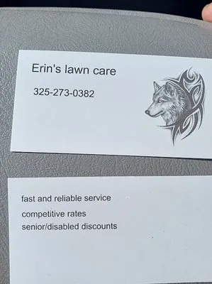 Erins Lawn Care Logo