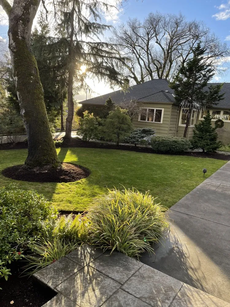 Custom landscaping services for beautiful yards in Hillsboro, OR by Ernest Landscape
