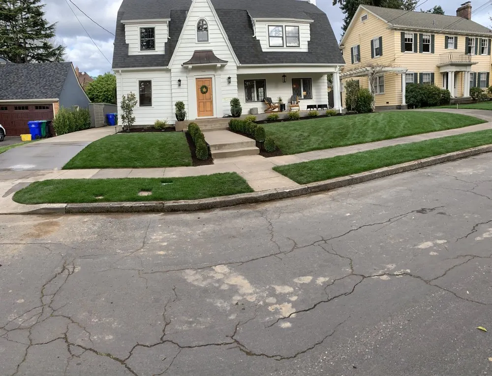 Professional yard cleanup service for residential properties in Hillsboro, OR by Ernest Landscape